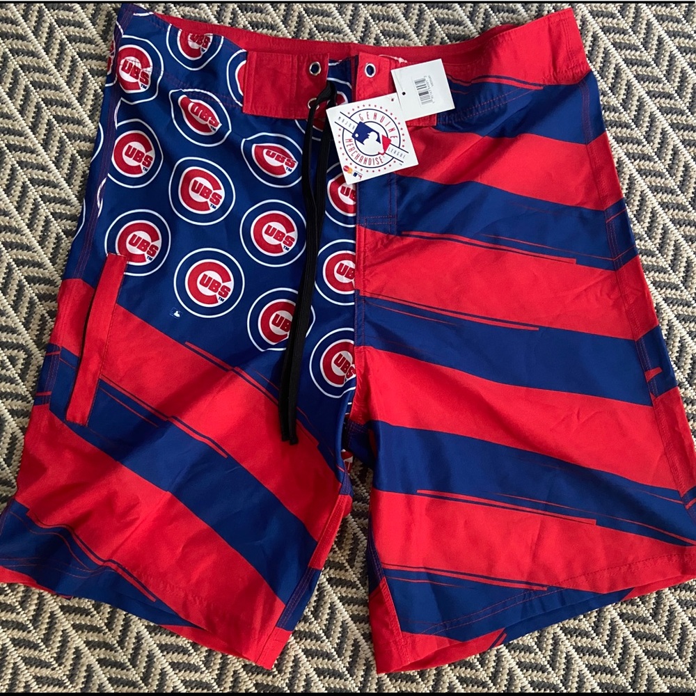 Mens swim trunk MLB Cubs